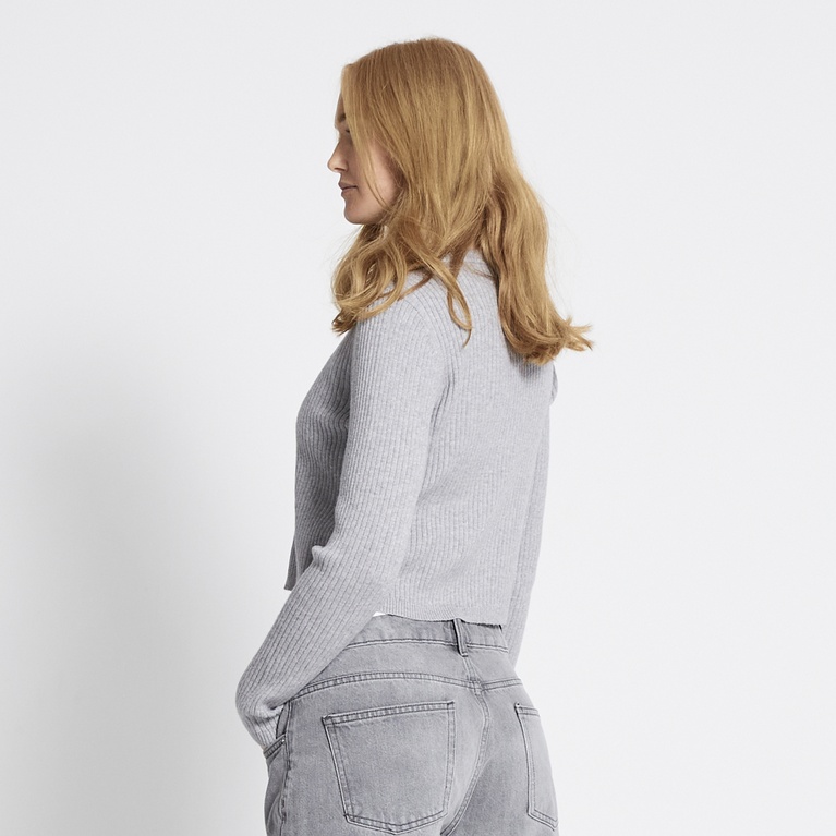 Ribstrikket cardigan "Jannike" Ribstrikket cardigan "Jannike"